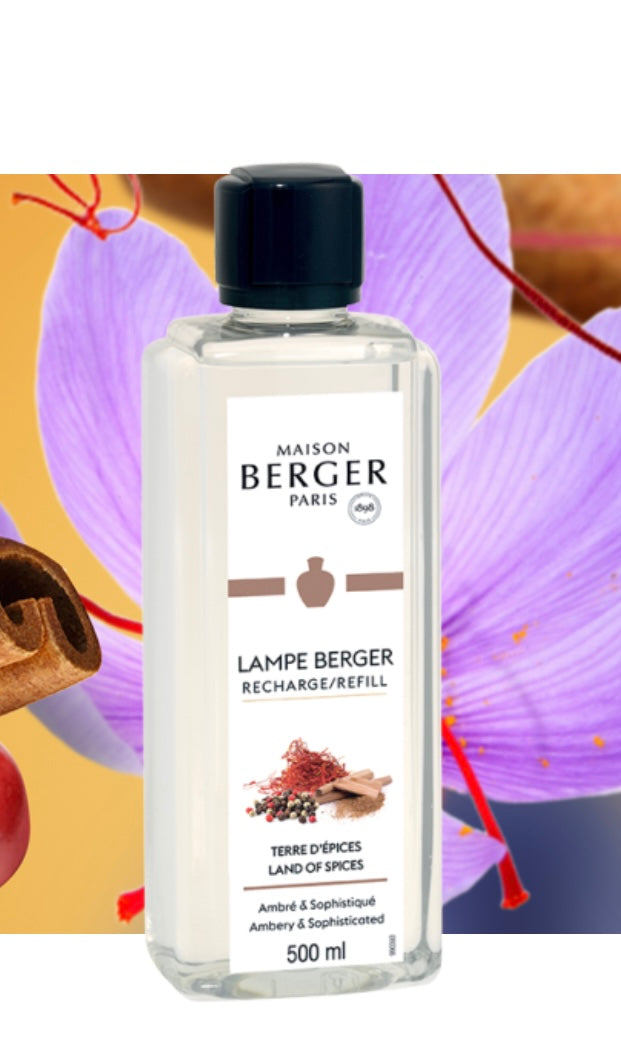 Maison Berger Land of Spices Lampe Berger Refill 500 ml – Artesano Galleria