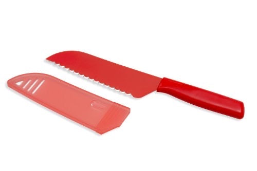 COLORI+ Sandwich Knife - Red, Kuhn Rikon