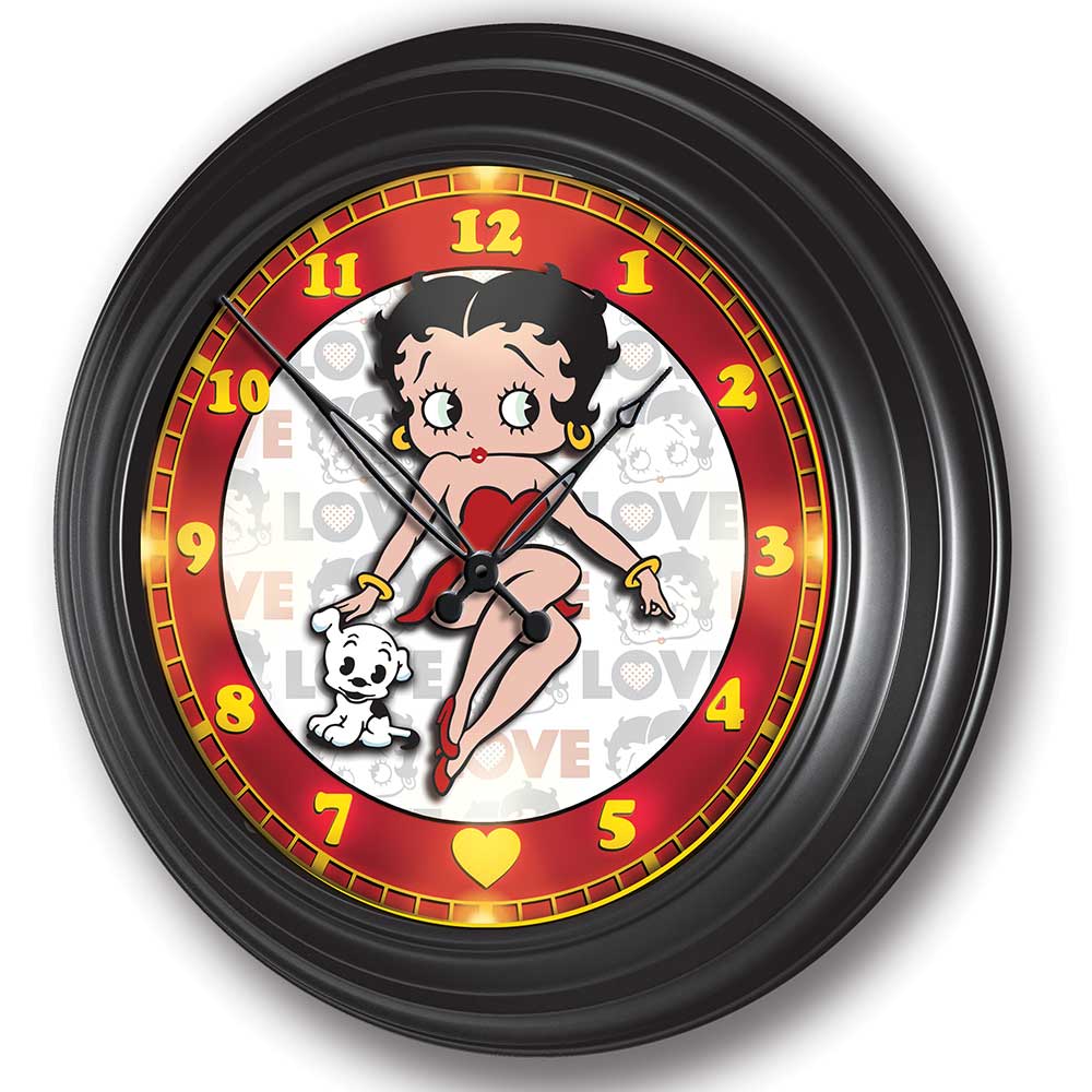 Bradford Betty boop atomic clock – Artesano Galleria
